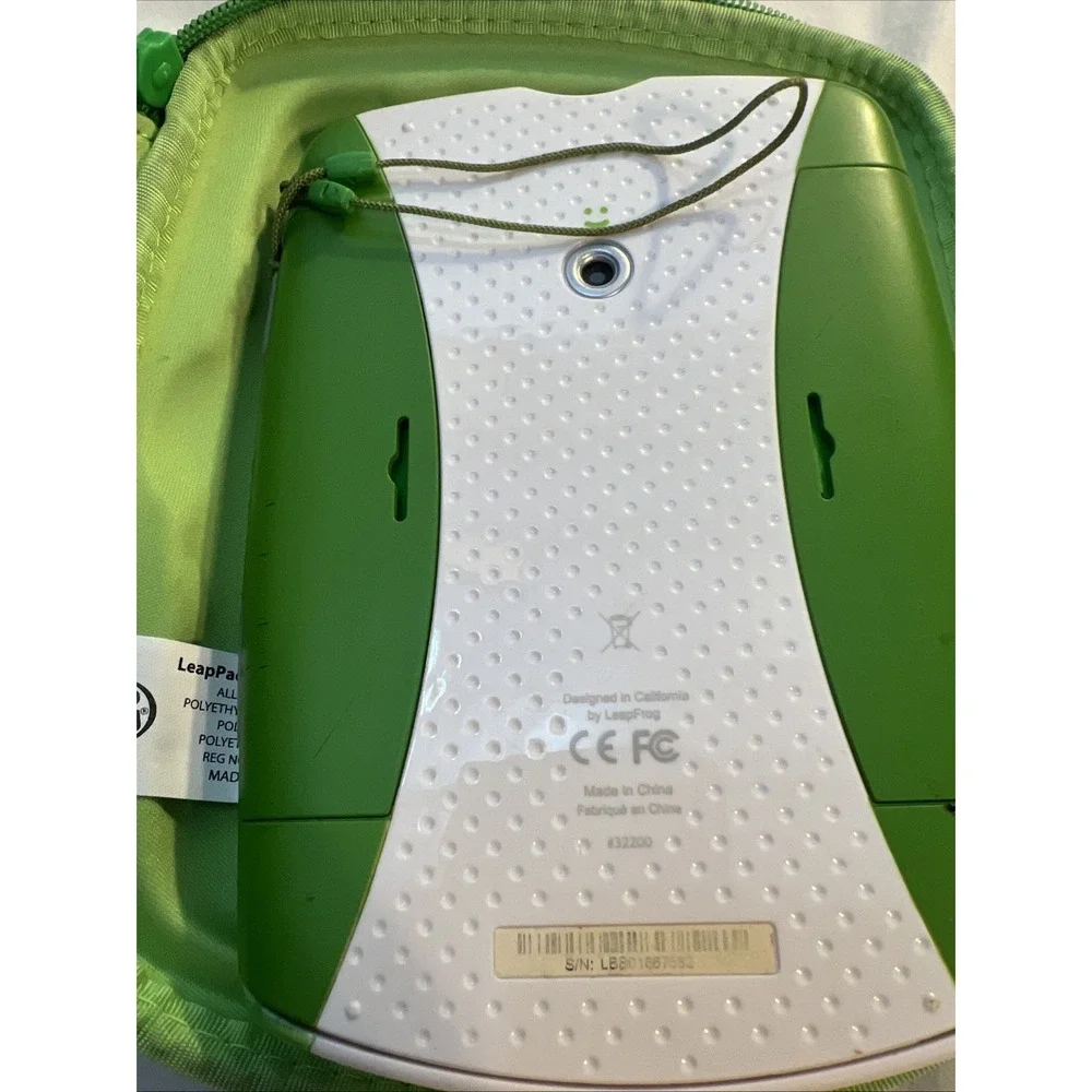 Leap Pad With Carrying Case And 2 Games Read Description Untested